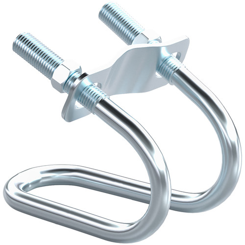 镀锌十字管卡扣件钢管连接件抱箍U型螺栓脚手架固定卡箍双U型螺丝