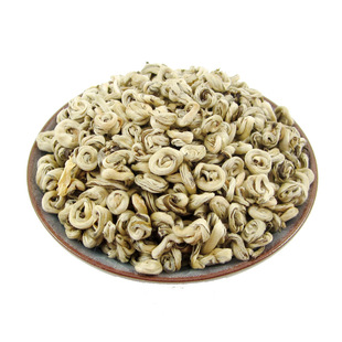 茉莉花茶叶2025新茶浓香型特级广西横县香螺白玉螺王250g散装罐装