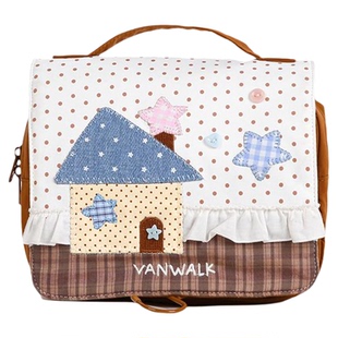 VANWALK lucky pony大容量便携化妆收纳包少女可爱旅行手提洗漱包
