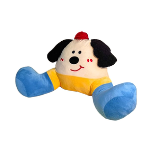 新款卡通大脚狗靠垫软包久坐不累护腰神器可爱实用送男女生日礼物