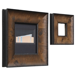 油画外框定制实木装饰画框装裱复古做旧欧式美式侘寂风相框证书a4