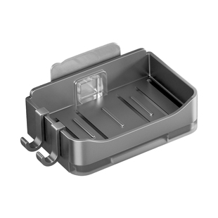 肥皂盒壁挂式免打孔家用香皂置物架子高档沥水厕所装肥皂神器皂托