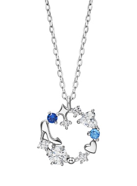 迪士尼倾城之恋锁骨链女款项链