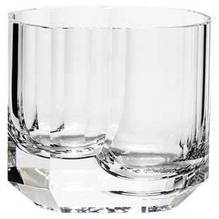 椋木冷切威士忌球冰杯K9水晶威士忌酒杯异形创意洋酒杯设计感礼盒