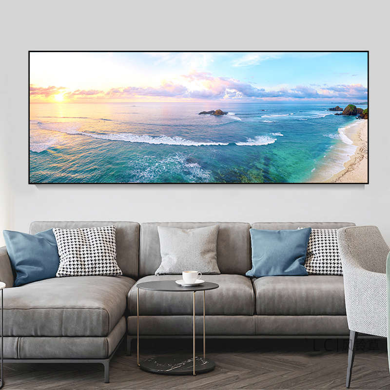 5d钻石画满钻新款客厅大海风景2025点钻十字绣钻石绣卧室海边大画