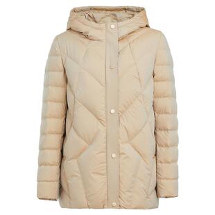 娜家同款鸭绒羽绒服女新款2025年冬季时尚气质轻薄中长款休闲外套