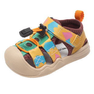 宝宝凉鞋男宝学步鞋夏季款婴儿凉鞋软底机能1一3岁溯溪凉鞋女童鞋