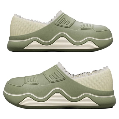 医护士棉拖鞋女2025新款室内家居厚底加绒保暖手术室棉鞋男可外穿