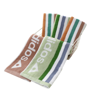 运动120厘米长纯棉吸水洗澡夏家用成人加长一米二全棉健身房毛巾