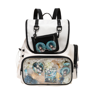 克洛丽塔原创设计漫画痛包双肩包女旅游轻便大容量背包学院风书包