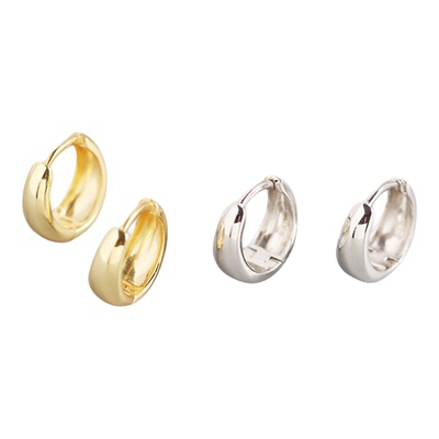 极简S925纯银男女都可小耳圈