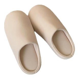 细细条 日式软底静音月子地板鞋男女春夏室内吸汗情侣棉麻拖鞋ins