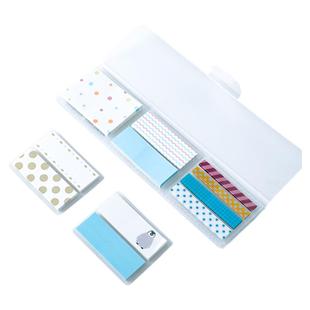 日本KOKUYO国誉Campus可替换式和纸意匠便签可爱图案少女日系手帐贴纸装饰配件做笔记的便签创意便利贴小条