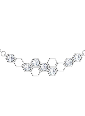 捷克Preciosa宝仕奥莎Lumina水晶玻璃项链送礼少女百搭