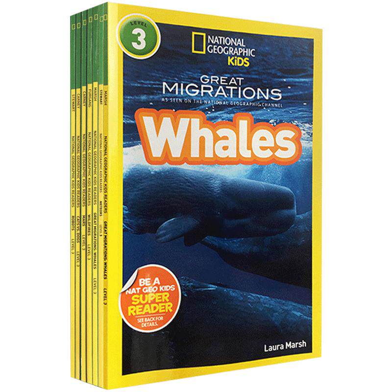 【三阶动物篇12册】美国国家地理杂志 National Geographic Kids 英文原版绘本启蒙儿童小百科全书英语学习课外科普阅读书籍