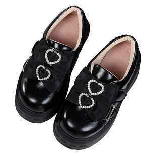 现货 superpink【奶油公主】原创厚底增高鞋女甜美蕾蕾鞋松糕鞋子