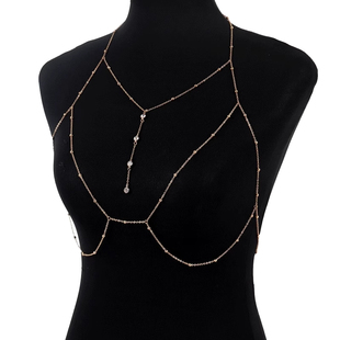 纯欲风胸链高级感七夕约会战袍轻熟风穿搭外穿身体链情侣情趣颈链