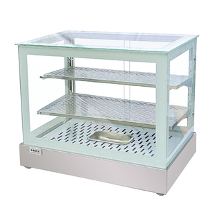 炸鸡蛋挞保温柜汉堡馅饼不锈钢方形台式小型保温柜食品保温展示柜