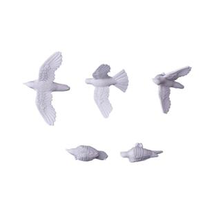 沙盘模型制作动物模型鸽子场景配景配件广场配景和平鸽不同规格