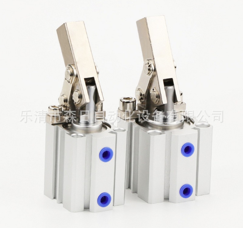 JGL杠杆气缸25/32/40/50/63气动夹紧空下压夹具压紧摇臂压ALC气缸