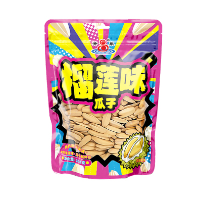 升泉榴莲风味瓜子零食大颗粒多味葵花籽炒货休闲年货聚会零嘴零食