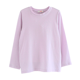 唯爱清仓儿童装童装基本款弹力T恤春季女童长袖上衣/JUFTO01