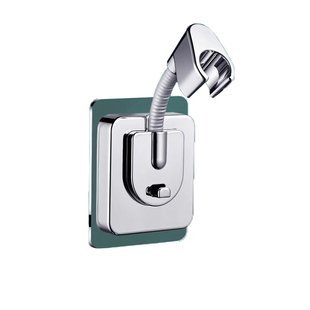 花洒支架免打孔淋浴喷头水管配件固定器浴霸万向花洒底座配件神器