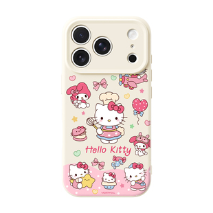HelloKitty手机壳适用iPhone17新款苹果16pro硅胶15promax全包防摔17pm高级感小众14por卡通可爱13独特超好看