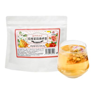 杏林草堂玫瑰茉莉佛手茶袋装