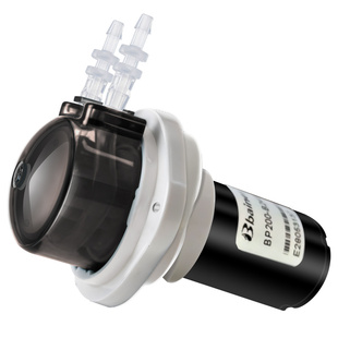 雷熔微小型BP200直流无刷电机蠕动泵实验室循环自吸水泵灌装机24V