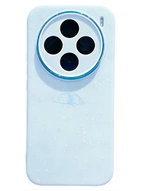 ins风小清新雪地维尼熊适用vivox100/x200pro手机壳新款高级感x80/x90网红爆款手机套x300pro硅胶防摔保护套