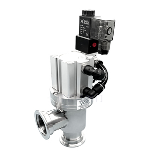 KF真空气动挡板阀高真空角阀GDQ-16 GDQ-25 GDQ-40 GDQ-50质优