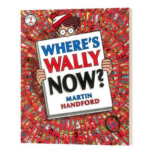 威利在哪里系列2 英文原版 Where is wally now 儿童启蒙观察益智读物绘本 聪明的沃利 沃里wheres is wally 威力在哪里 英语书籍