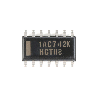 原装正品 SN74HCT08DR SOIC-14 四路2输入正与门 贴片逻辑芯片
