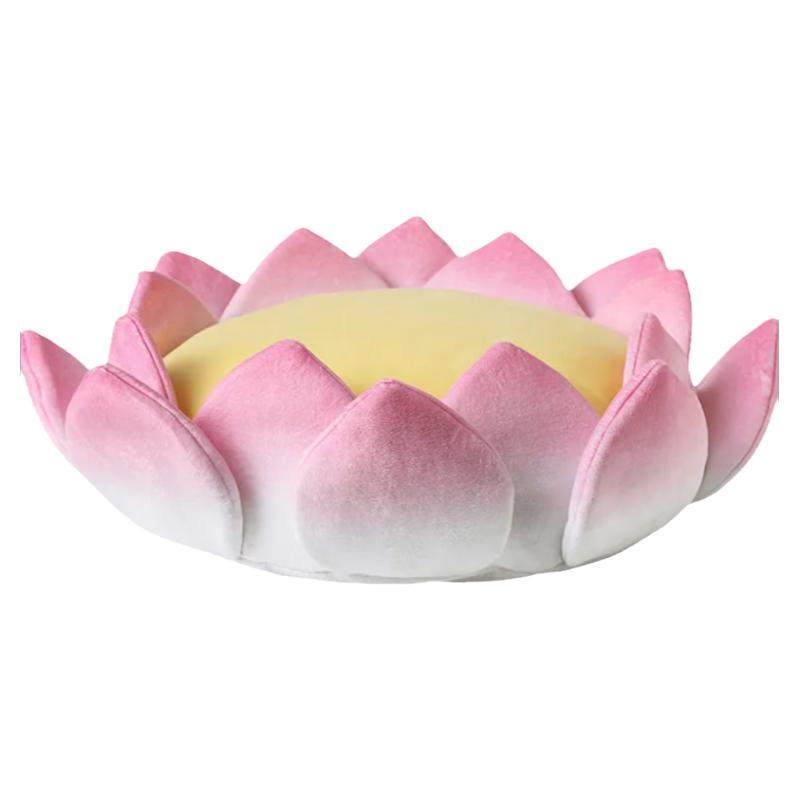 莲花坐垫向日葵抱枕沙雕毕业礼物