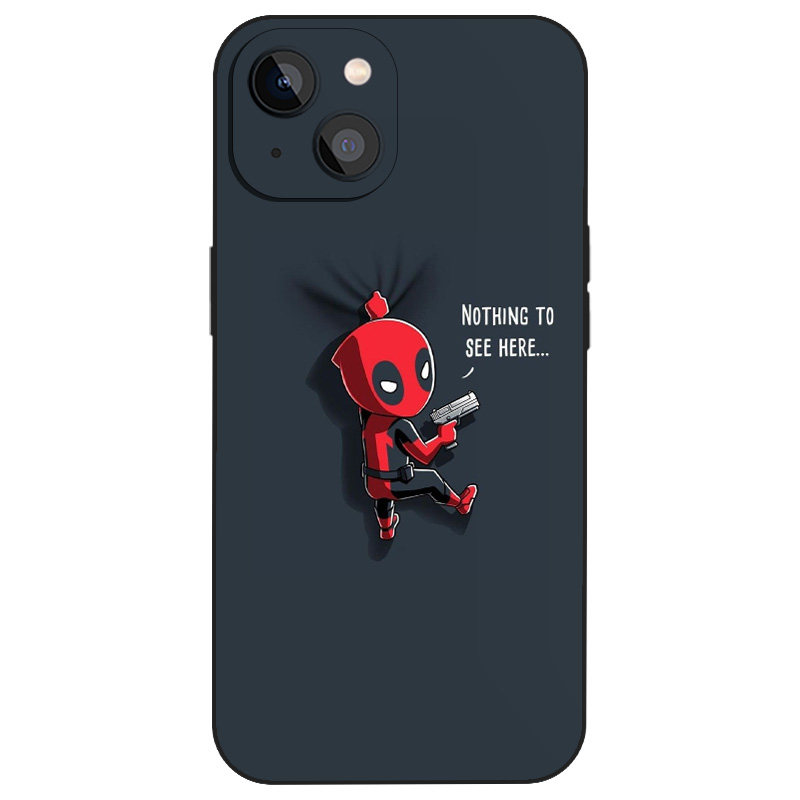 死侍小众个性原创趣味手机壳适用iPhone16磨砂14小米13全包12苹果15Pro玻璃oppo液态硅胶vivo华为XsMax保护壳