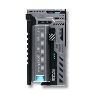 【3C认证】虎大工业BT-22换弹充电宝大容量快充适用苹果小米华为手机小巧便携手电筒移动电源21700电池充电器