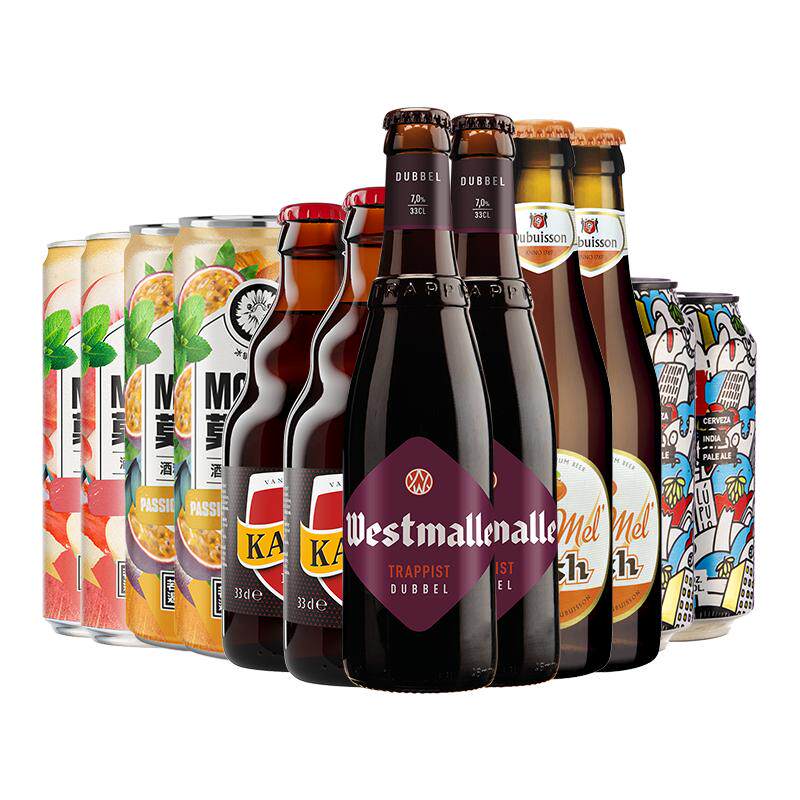 罗斯福多种精酿啤酒330ml*12瓶