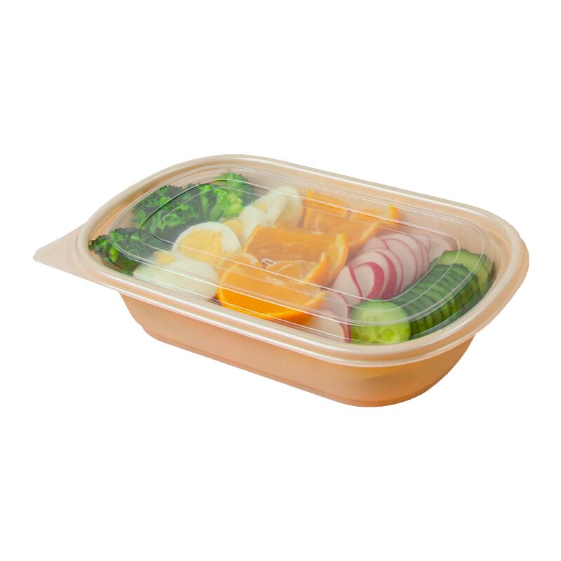 餐聚汇长方形可降解外卖打包餐盒
