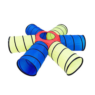 儿童帐篷阳光毛毛虫隧道爬行筒婴幼儿园钻洞感统训练加厚宝宝早教