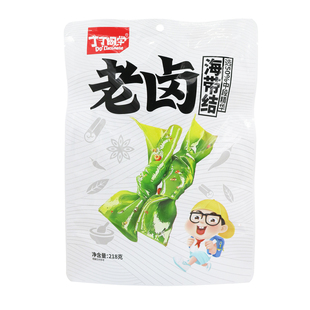 丁丁同学老卤海带结开袋即食海带零食海藻菜独立小包卤香休闲食品