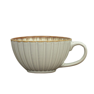 陶瓷杯子大合集家用水杯陶瓷早餐杯浮雕复古马克杯大号容量咖啡杯