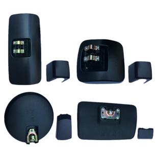 东风天锦驾驶室后视镜座底倒车镜反光镜小圆镜补盲镜门镜方镜总成