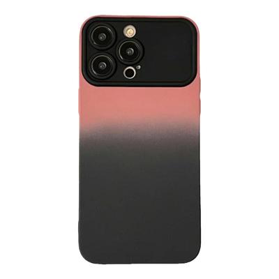 适用iPhone渐变大视窗手机壳