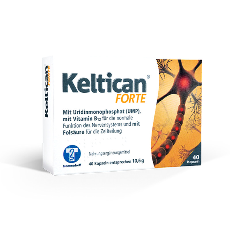 德国Keltican神经胶囊再生营养修复胶囊40粒受损压迫 神经 痛