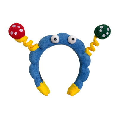 可爱搞怪大眼仔发箍女