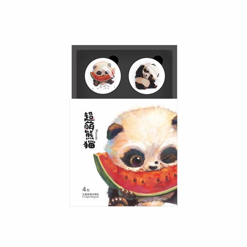 大熊猫冰箱贴特色礼品礼物送老外特产四川成都旅游文创周边纪念品