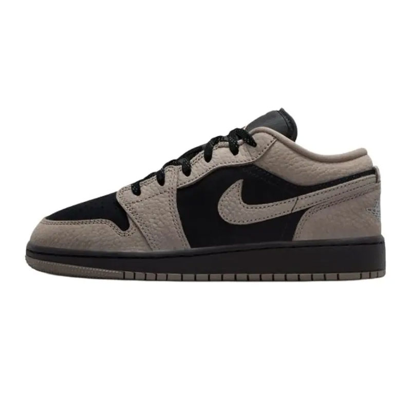 Nike耐克男子2026春新款AJ1经典复古棕黑低帮运动板鞋 IB7109-005