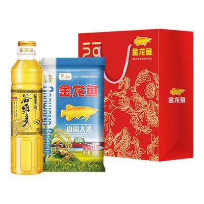 金龙鱼稻米油400ml食用油