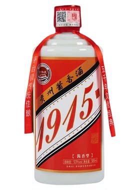 贵州酱香酒1915酒粮食白酒53度500毫升6瓶装整箱高度酒水高档送礼